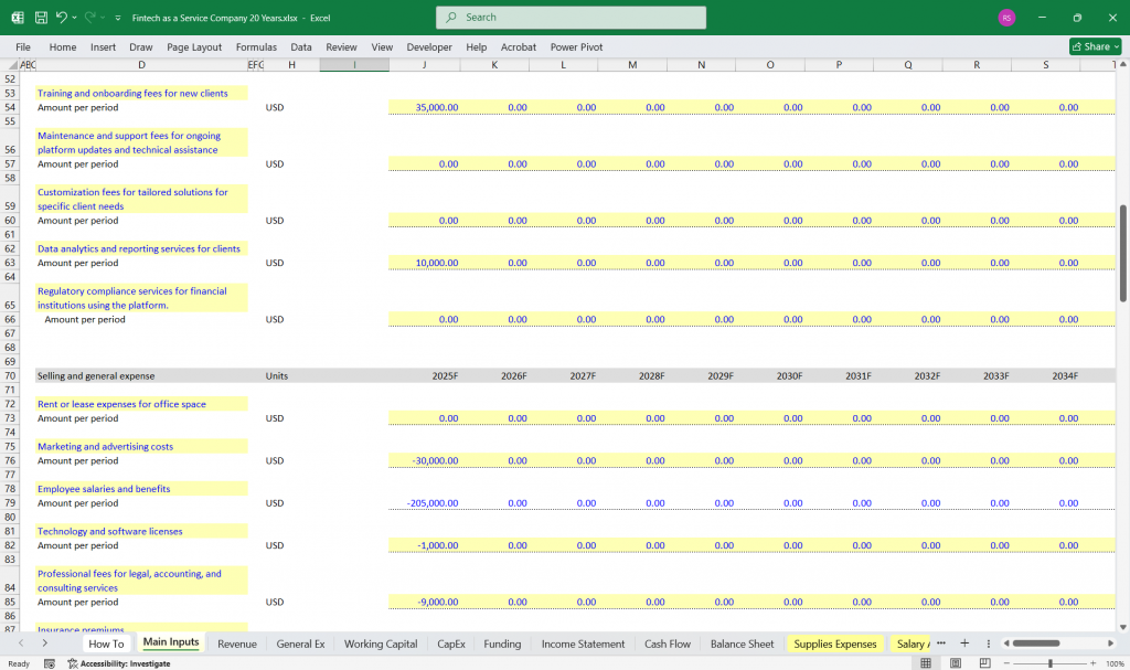 Fintech as a Service FaaS Template