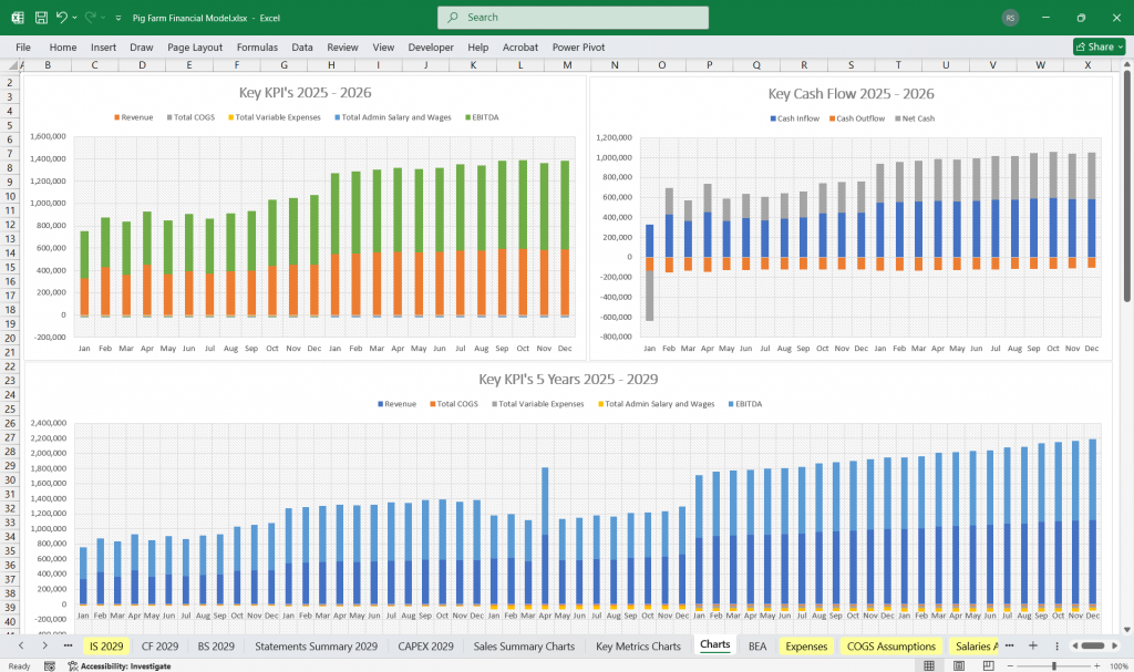 Pig Farm Financial Model