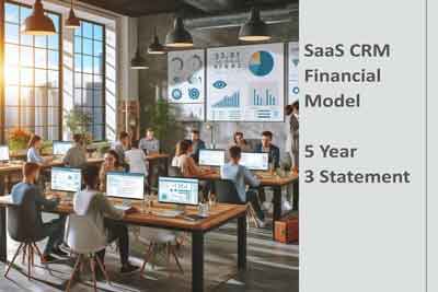 SaaS CRM Financial Template