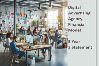 Digital Advertising Agency Financial Template