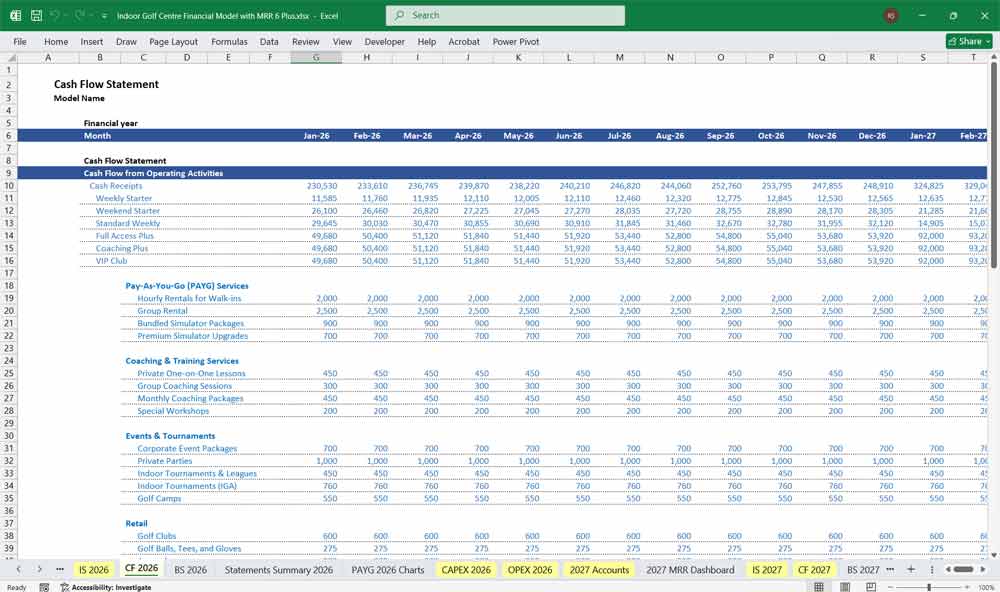 Financial-Model-Cash-Flow-Statement