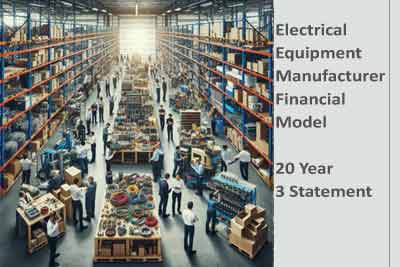 Electrical Manufacturer Financial template