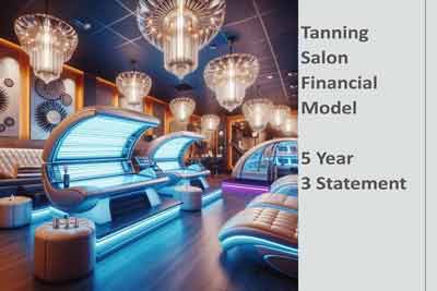 Tanning Salon Financial Model Templates
