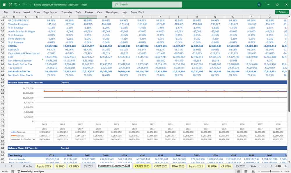 BESS Financial Model