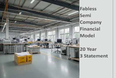 Fabless Semi DCF Financial Model