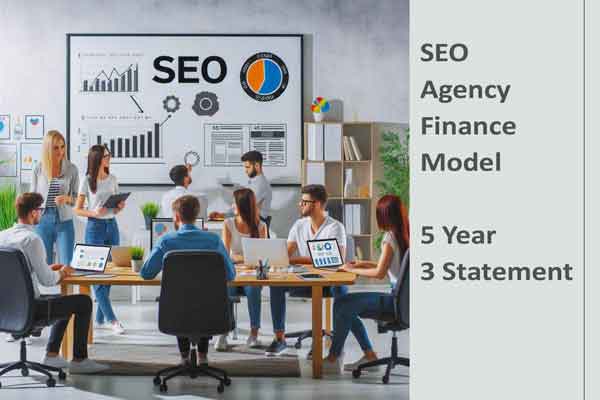 SEO Agency DCF Financial Model Download