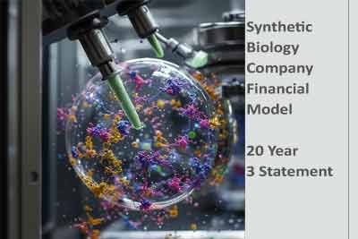 Synthetic Biology Company DCF Financial Model Template Download
