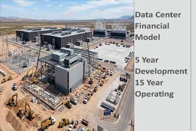 Data Center Construction Financial Model Template