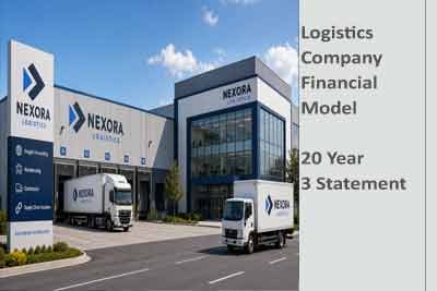 Logistics Financial Model Templates Excel