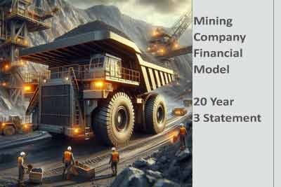 Mining Company Finance Template