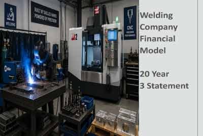Welding Company Financial Model